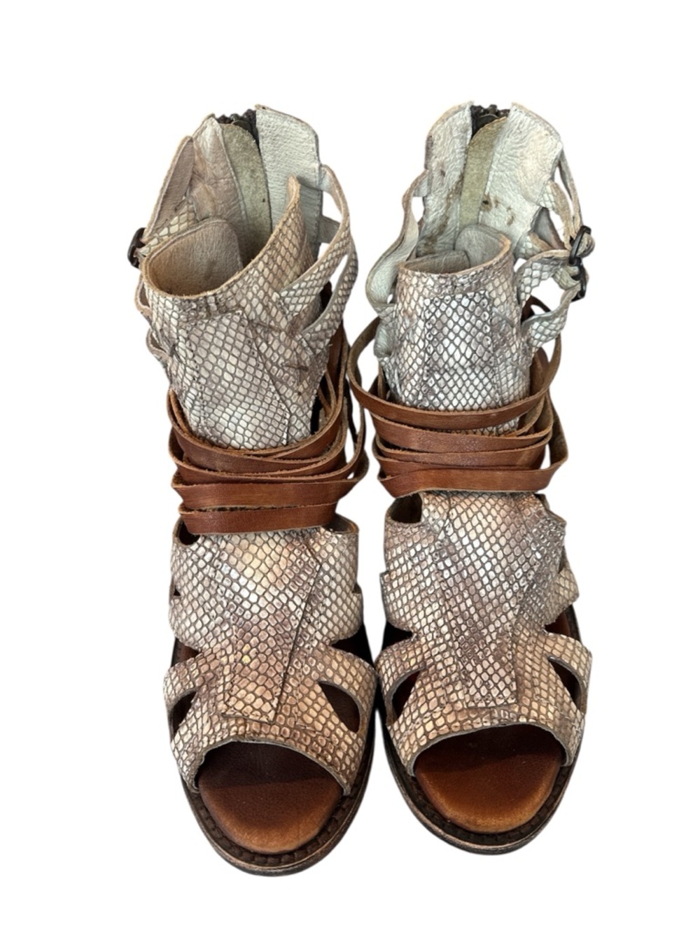 Freebird by Steven Nest Women’s Leather Shoes Size 10 - Picture 2 of 9